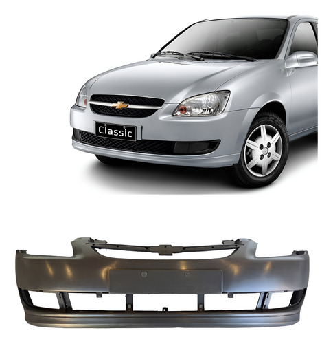 Parachoque Dianteiro Classic 2011 Ate 2016 Preto - Imagem 1