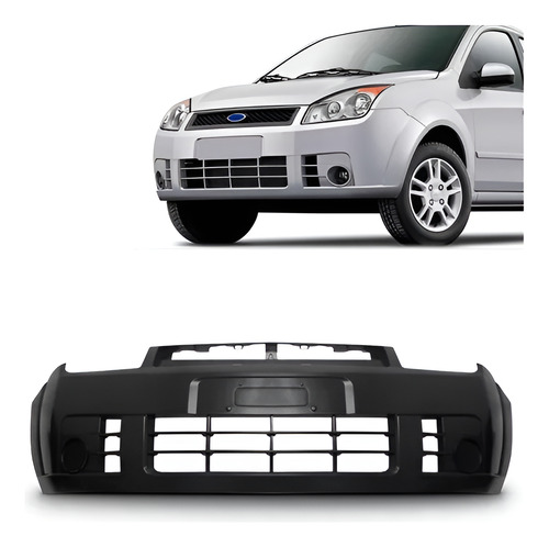 Parachoque Dianteiro Fiesta 2008 2009 2010  Preto