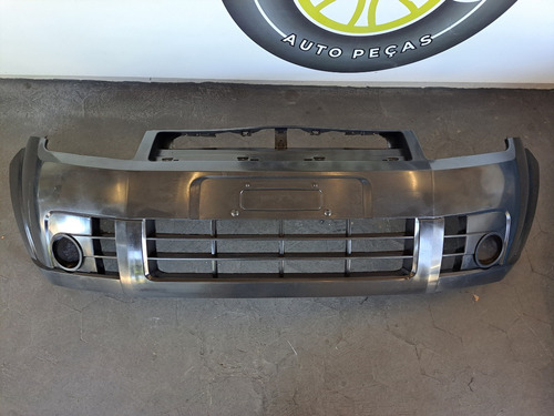 Parachoque Dianteiro Fiesta 2008 2009 2010  Preto - Imagem 2