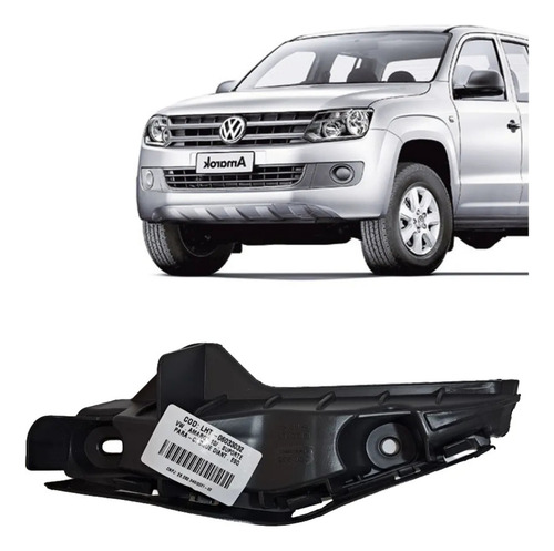 Guia Do Parachoque Dianteiro  Amarok 2010 Ao 2019  Esquerdo 