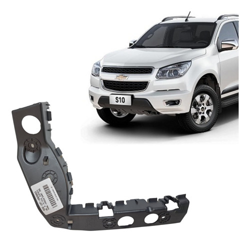 Guia Do Parachoque Dianteiro S10 2012 Ate 2016 Lado Esquerdo