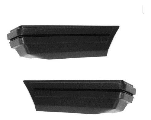 Par Ponteira Parachoque Voyage 84 85 86 Traseira Preto - Imagem 3