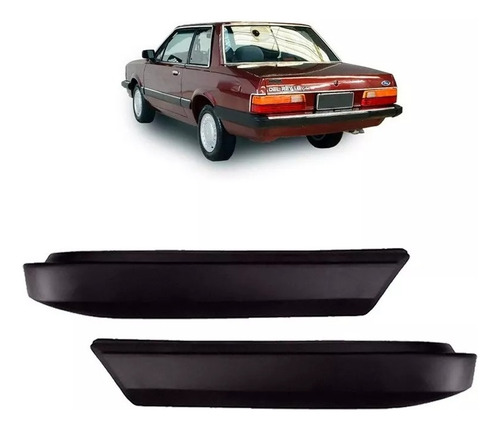  Par Ponteira Parachoque Del Rey 81 82 83 84  Traseira