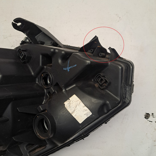 Farol Cobalt 2012 2013 2014 2015 2016 Esquerdo Mascara Negra Esquerdo - Imagem 10