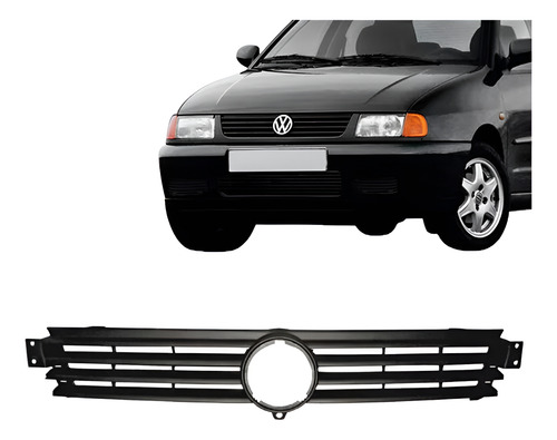  Grade Dianteira Para-choque  Polo Classic 96 A 2000 Fosco