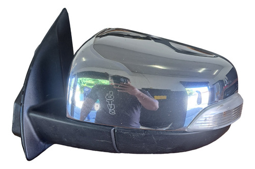 Retrovisor Ranger Elétrico L.e  Cromado Pisca 2013 2014 2015 - Imagem 5