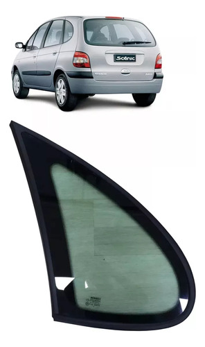 Vidro Fixo Da Lateral Renault Scenic 02/12 Esquerdo