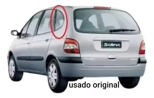 Vidro Fixo Da Lateral Renault Scenic 02/12 Esquerdo - Imagem 3