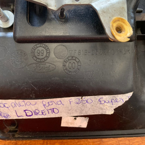Maçaneta Externa Lado Direito Ford F250 Super Duty 2001 Dianteira - Imagem 3
