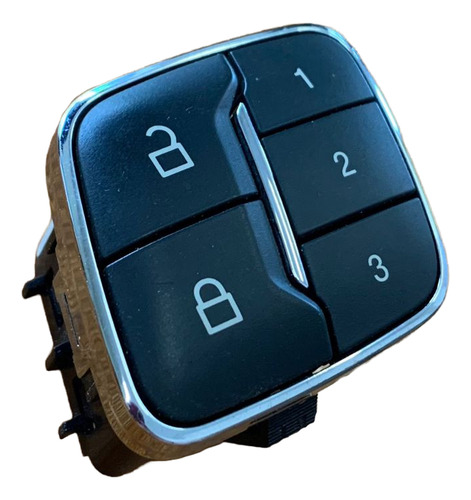 Botão Trava Porta Ford Fusion Dianteira Esquerda 2014/2018 - Imagem 2