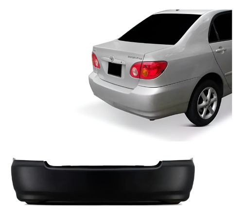 Parachoque Traseiro Corolla 2003 2004 2005 2006 2007 2008