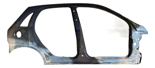 Retalho Lateral Corsa Hatch 2006 Ate 2012 Lado Direito Preto