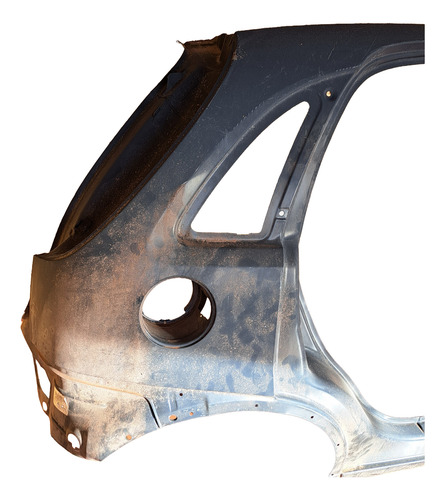 Retalho Lateral Corsa Hatch 2006 Ate 2012 Lado Direito Preto - Imagem 2