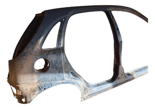 Retalho Lateral Corsa Hatch 2006 Ate 2012 Lado Direito Preto - Imagem 5