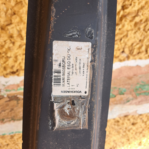 Retalho Caixa De Ar Gol G5 G6 G7 G8 2009 Ate 2022 Esquerdo Preto - Imagem 2