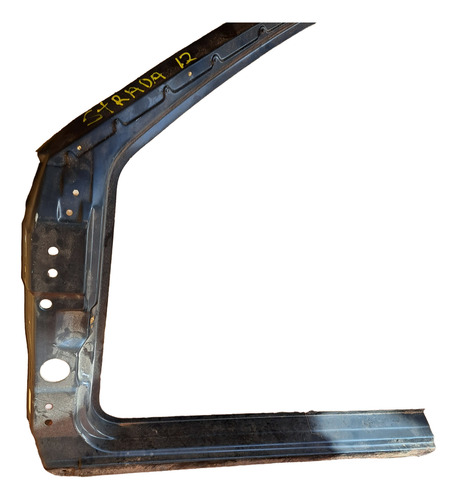 Retalho Caixa De Ar Strada Working 2014 Ate 2022 Esquerdo Preto - Imagem 2