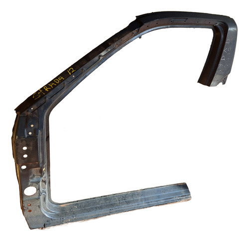 Retalho Caixa De Ar Strada Working 2014 Ate 2022 Esquerdo Preto - Imagem 3