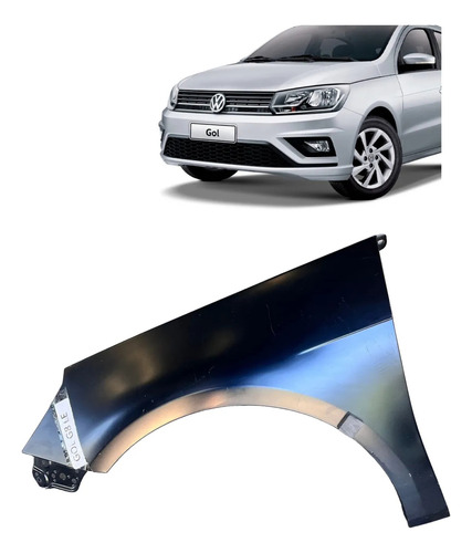 Paralama Dianteiro Gol Saveiro Voyage G8 2019 2020 2021 2022