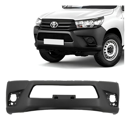 Parachoque Dianteiro Hilux Cs 4x2 2016 2017 2018 Cabine Simp