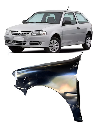 Paralama Gol Parati Saveiro G4 2006 2007 2008 Lado Esquerdo
