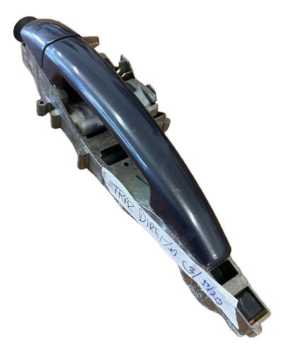 Maçaneta Externa Traseira Direita Citroën C3 2013/2020 Cinza-escuro Traseira - Imagem 2