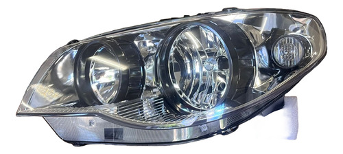 Farol Palio 2004/2015 Canhão Preto Fundo Cromado  Esquerdo Esquerdo/motorista - Imagem 4