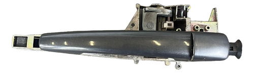 Maçaneta Citroen C3 Com Suporte Traseira Esquerda 2013/2016 Cinza-escuro Dianteira - Imagem 2