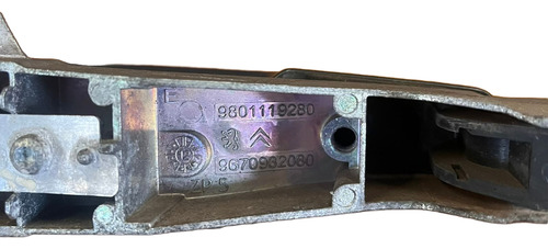 Maçaneta Externa Dianteira Esquerda Citroën C3 2013/2020 Cinza-escuro Dianteira - Imagem 5