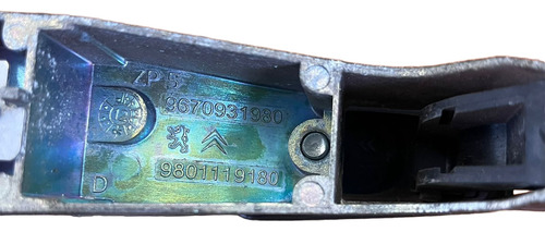 Maçaneta Citroen C3 2013/2020 Dianteira Direita Cinza-escuro Dianteira - Imagem 5