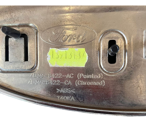 Friso Cromado Da Grade Ranger 2013 2014 2015 2016 C/emblema Cromada Brilhante - Imagem 5