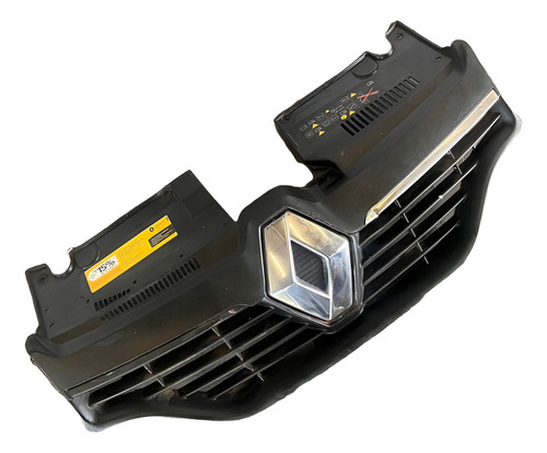 Grade Radiador Sandero Logan 2015 2016 2017 2018 2019 Preto