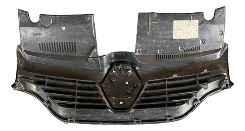 Grade Radiador Sandero Logan 2015 2016 2017 2018 2019 Preto - Imagem 3