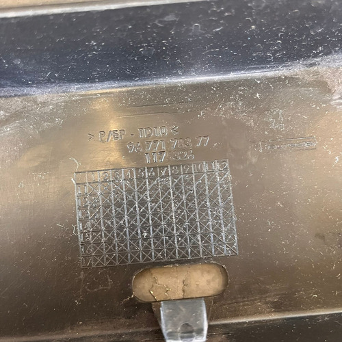 Grade Peugeot 208 2013/2017 Original 9677178377 Preto Fosco - Imagem 5