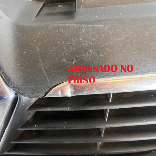 Grade Radiador Sandero Logan 2015 2016 2017 2018 2019 Preto - Imagem 5