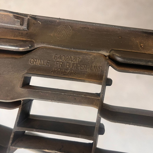 Grade Inferior Parachoque Dianteiro Asx 2013/2016 6402a317 Preto Fosco - Imagem 8