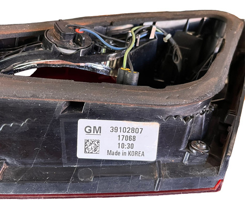 Lanterna Traseira Cruze Hatch 2017 2018 2019 2020 2021 Esq Esquerdo/motorista Vermelho - Imagem 6