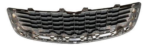 Grade Central Parachoque Spin 2013 2014 2015 2016 Preto Cromado - Imagem 4
