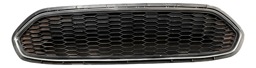 Grade Dianteira Com Friso Ford Ka 2015/2018 Preto Fosco - Imagem 2