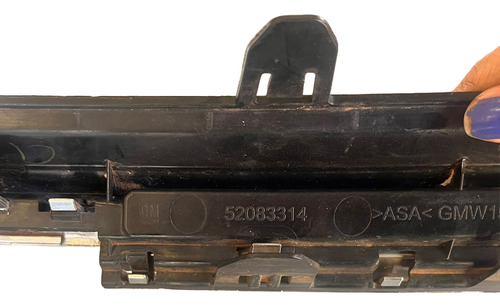 Grade Superior Cromada Cobalt 2016 2017 2018 19 20 Original Preto Cromada - Imagem 5