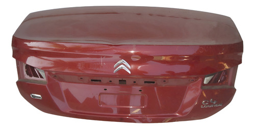 Tampa Porta Malas Citroen C4 Lounge Vermelho Vermelho
