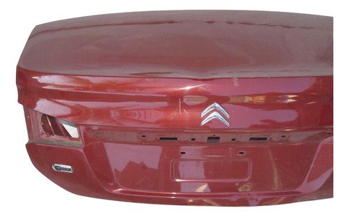 Tampa Porta Malas Citroen C4 Lounge Vermelho Vermelho - Imagem 3