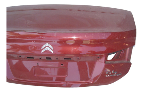 Tampa Porta Malas Citroen C4 Lounge Vermelho Vermelho - Imagem 4