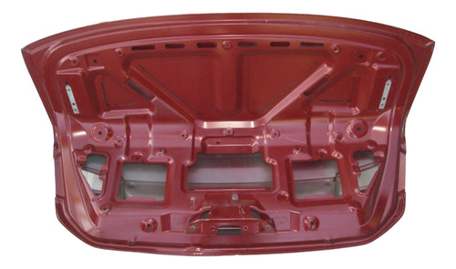 Tampa Porta Malas Citroen C4 Lounge Vermelho Vermelho - Imagem 5