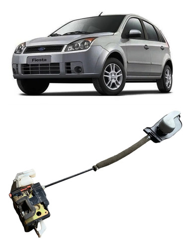 Maçaneta Interna Ford Fiesta 2008/2012 Preto