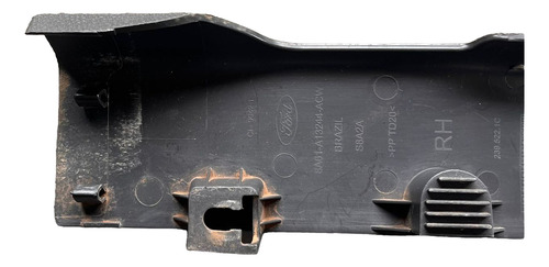 Acabamento Da Soleira Traseira Direita New Fiesta 2013/2019 Preto - Imagem 5