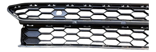 Grade Central Amarok 2017 2018 2019 20 21 22 23 24 Preto Natural - Imagem 4