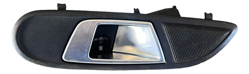 Maçaneta Interna Dianteira New Fiesta 2014 Ate 2019 Esquerda Preto