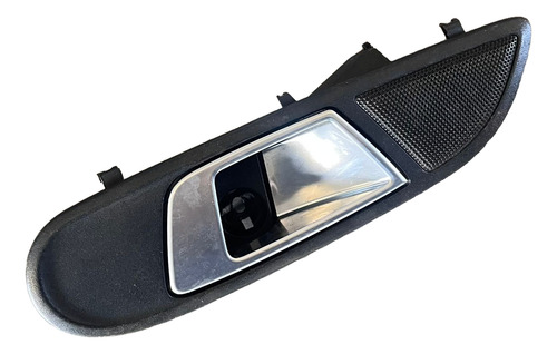 Maçaneta Interna Dianteira New Fiesta 2014 Ate 2019 Esquerda Preto - Imagem 2