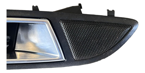 Maçaneta Interna Dianteira New Fiesta 2014 Ate 2019 Esquerda Preto - Imagem 4