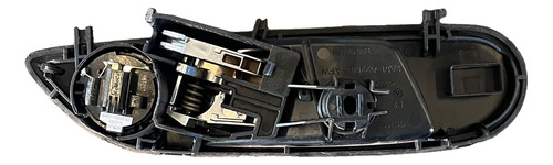 Maçaneta Interna Dianteira New Fiesta 2014 Ate 2019 Esquerda Preto - Imagem 5